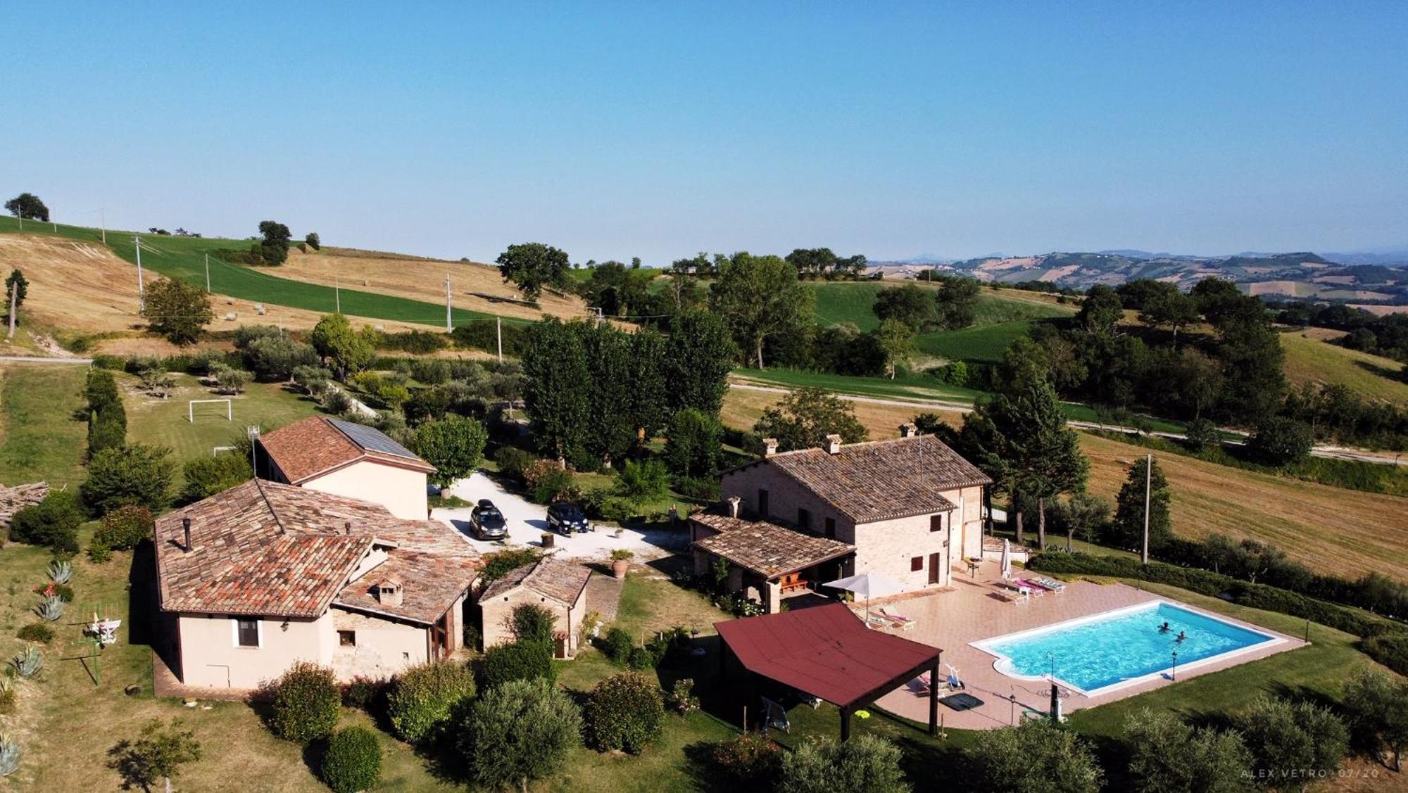 Agriturismo Villa Rosetta San Severino Marche Eksteriør billede